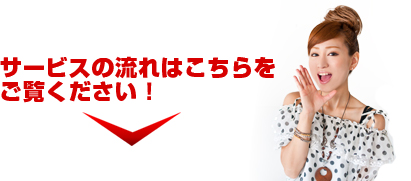 サービスの流れはこちらをご覧ください!↓